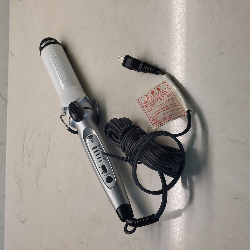 New Japan Curling Iron Ion Diameter Create Ion 38mm